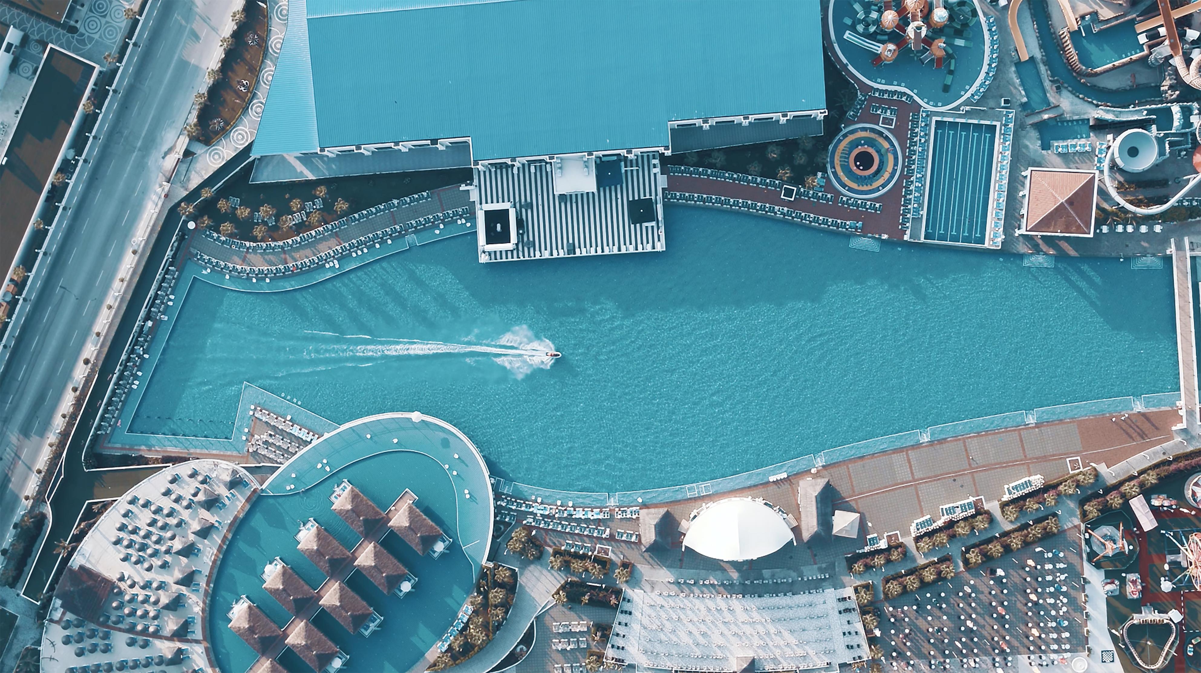 Hotel Granada Luxury Belek - Family Kids Concept Esterno foto Aerial view of the complex