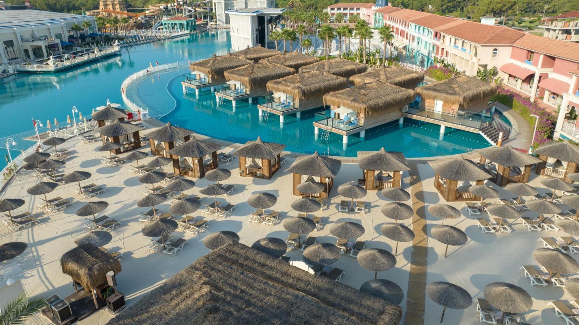 Hotel Granada Luxury Belek - Family Kids Concept Esterno foto Aerial view of the resort