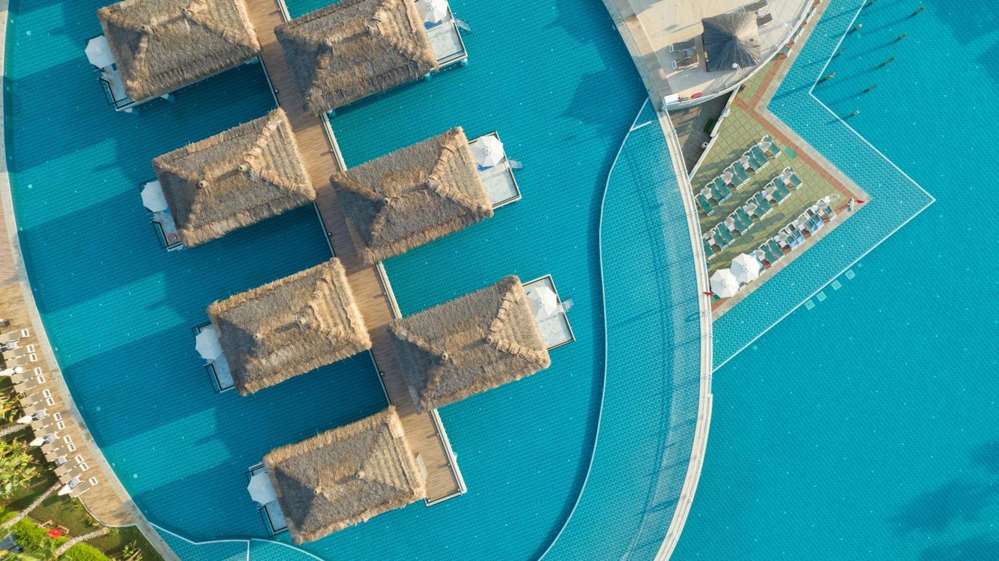 Hotel Granada Luxury Belek - Family Kids Concept Esterno foto Aerial view of the resort